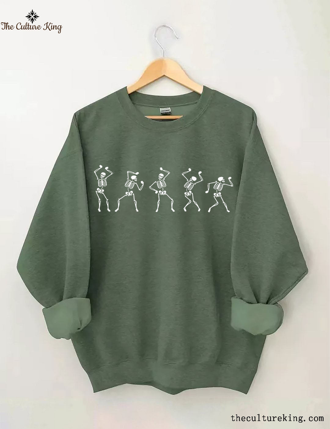 Dancing Skeleton Halloween Sweatshirt