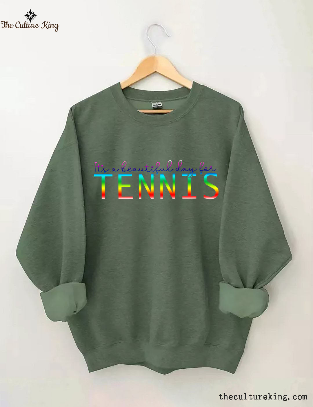 It's a beautiful day for Tennis Sweatshirt