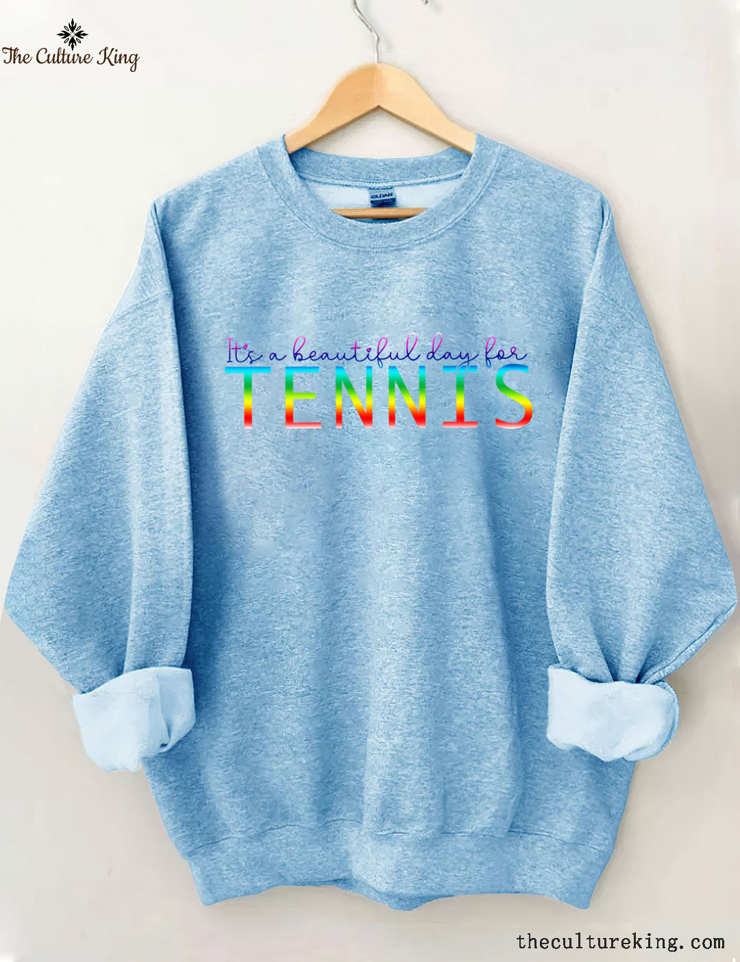 It's a beautiful day for Tennis Sweatshirt