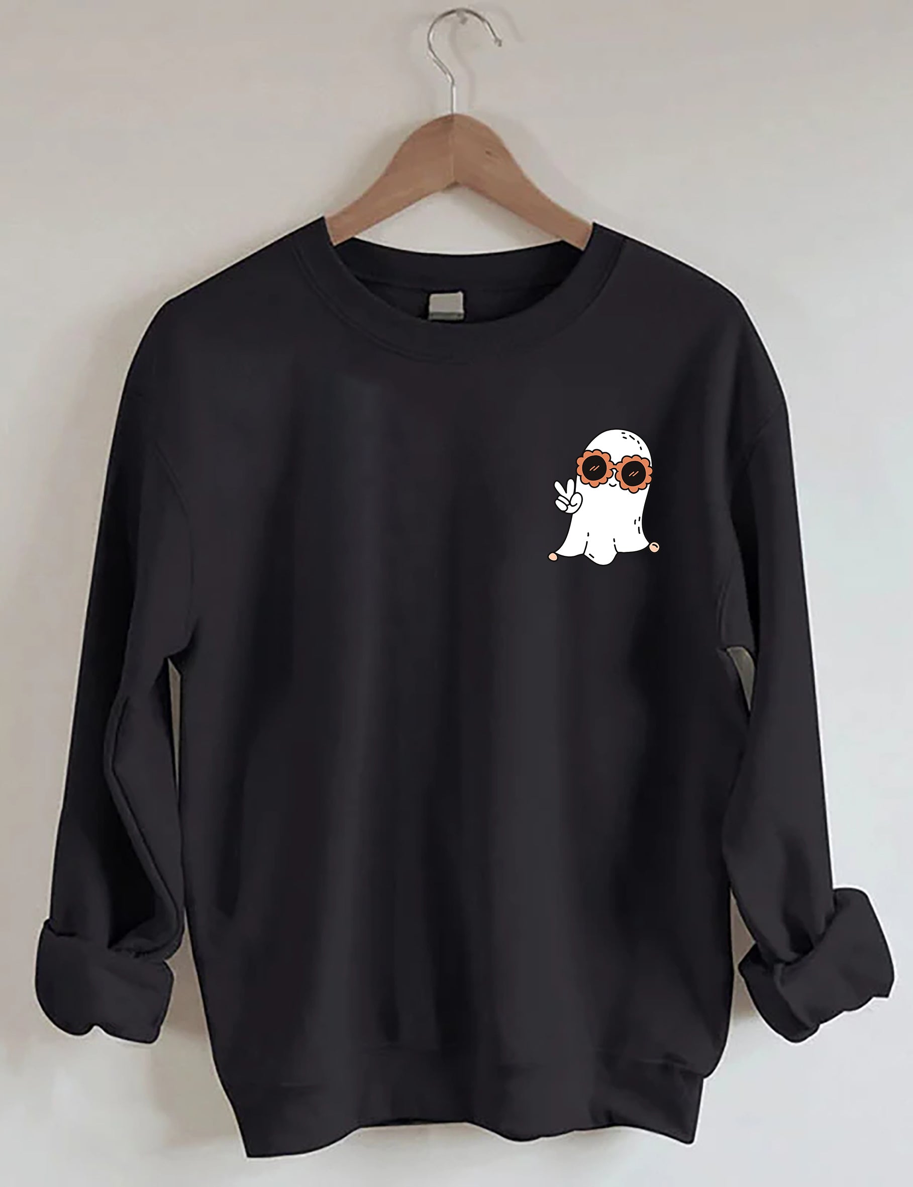 Cute Ghost Halloween Sweatshirt