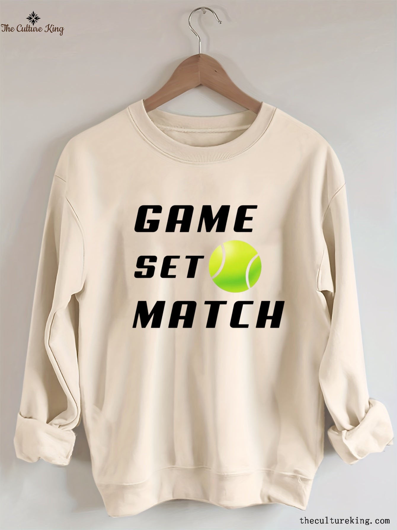 Game Set Match Tennis Sweatshirt