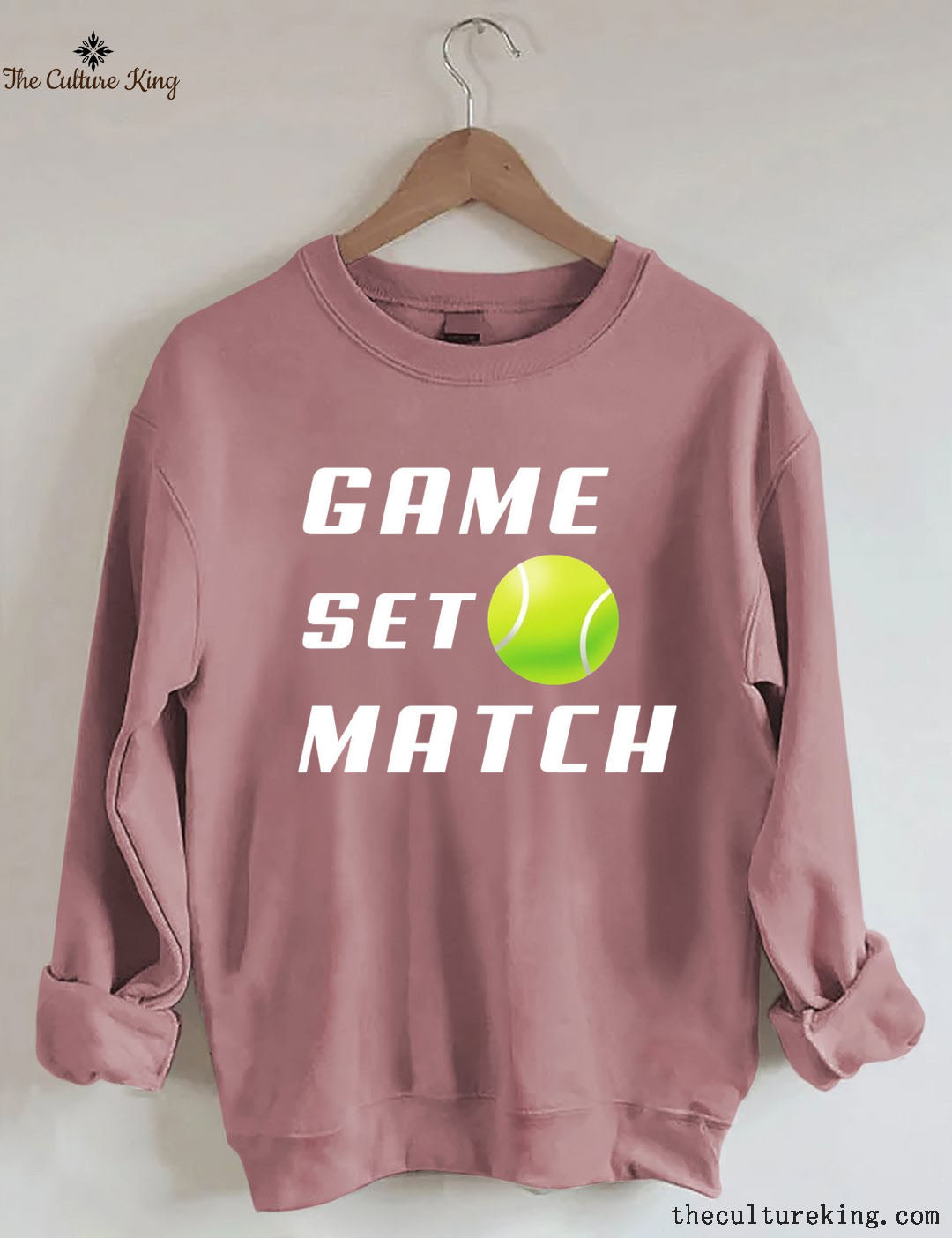 Game Set Match Tennis Sweatshirt