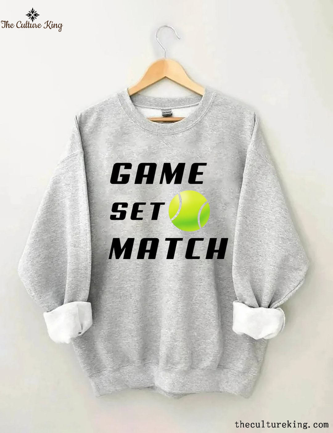 Game Set Match Tennis Sweatshirt