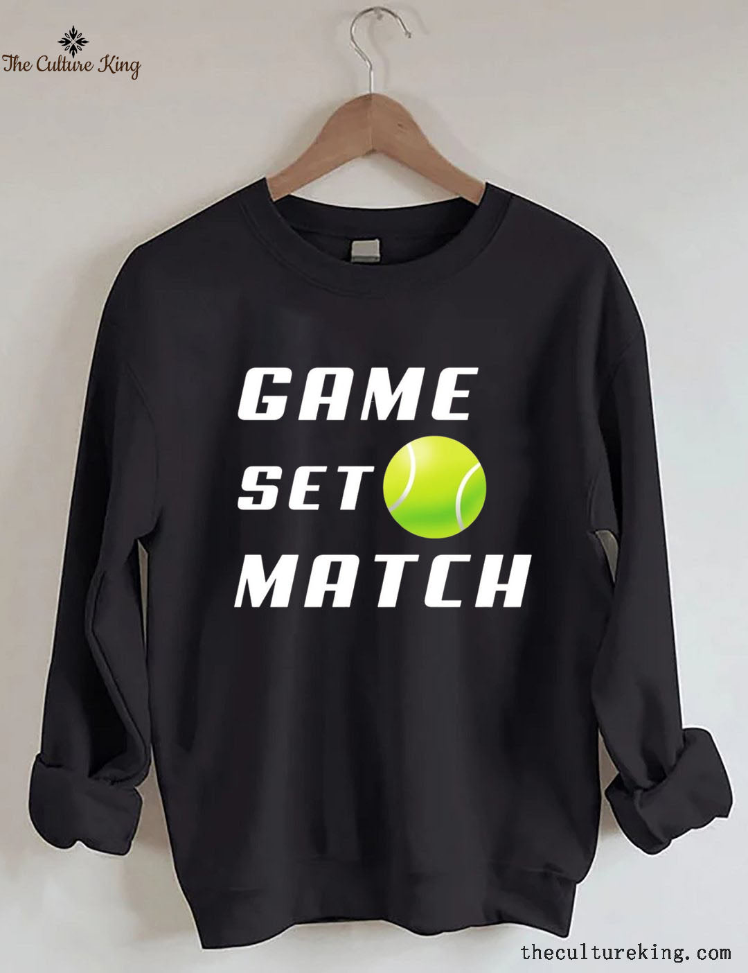 Game Set Match Tennis Sweatshirt