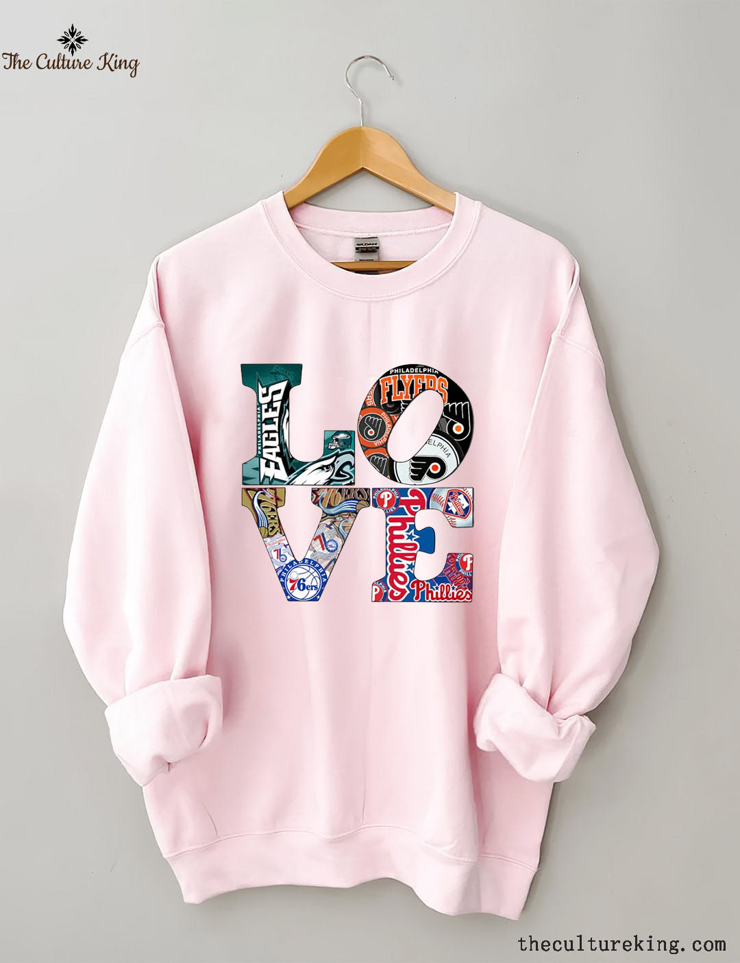 Philadelphia Sports Love teams,Football Sweatshirt