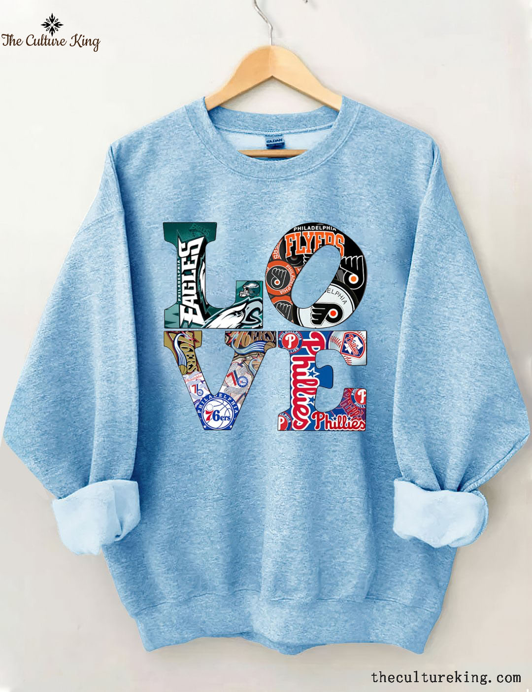 Philadelphia Sports Love teams,Football Sweatshirt