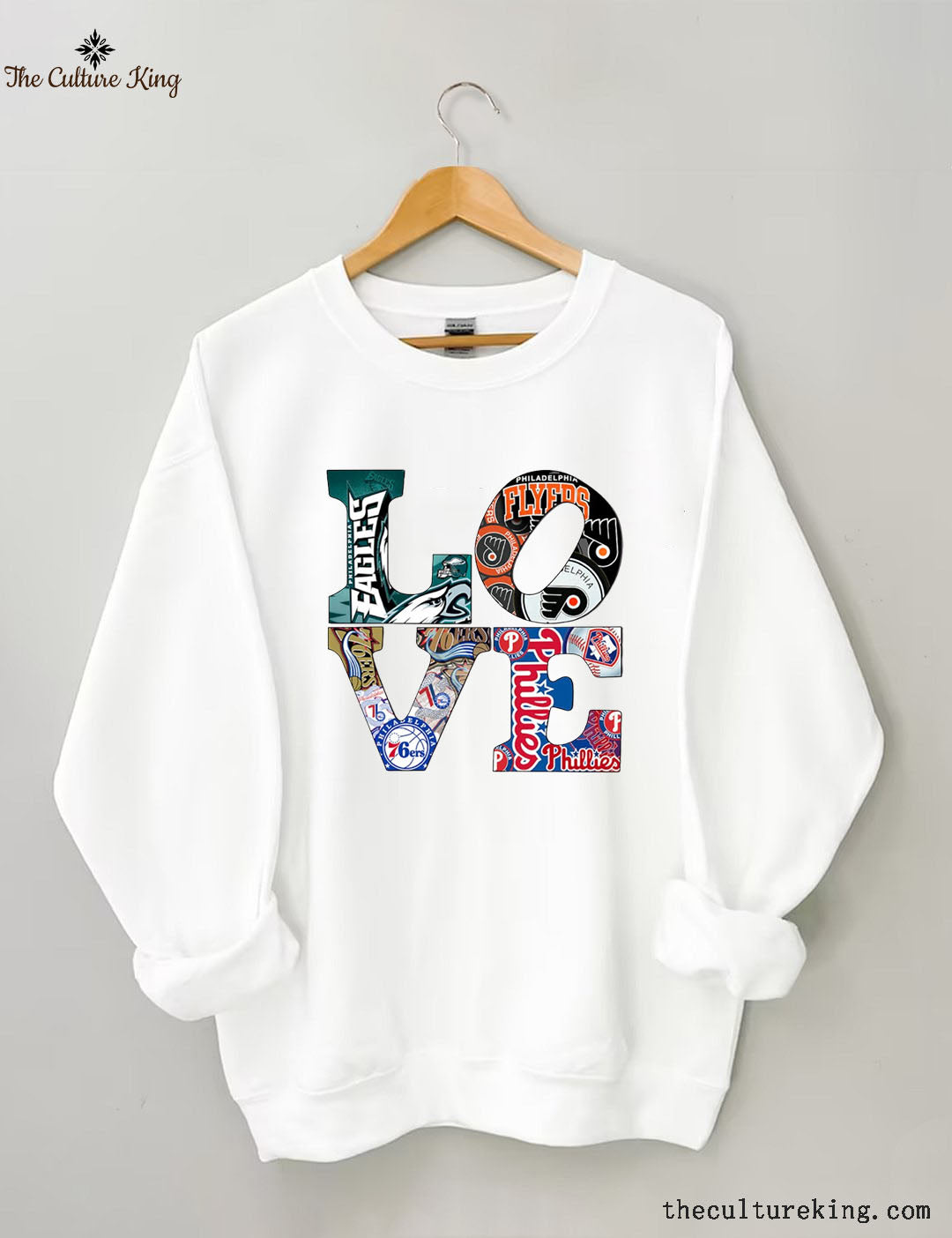 Philadelphia Sports Love teams,Football Sweatshirt