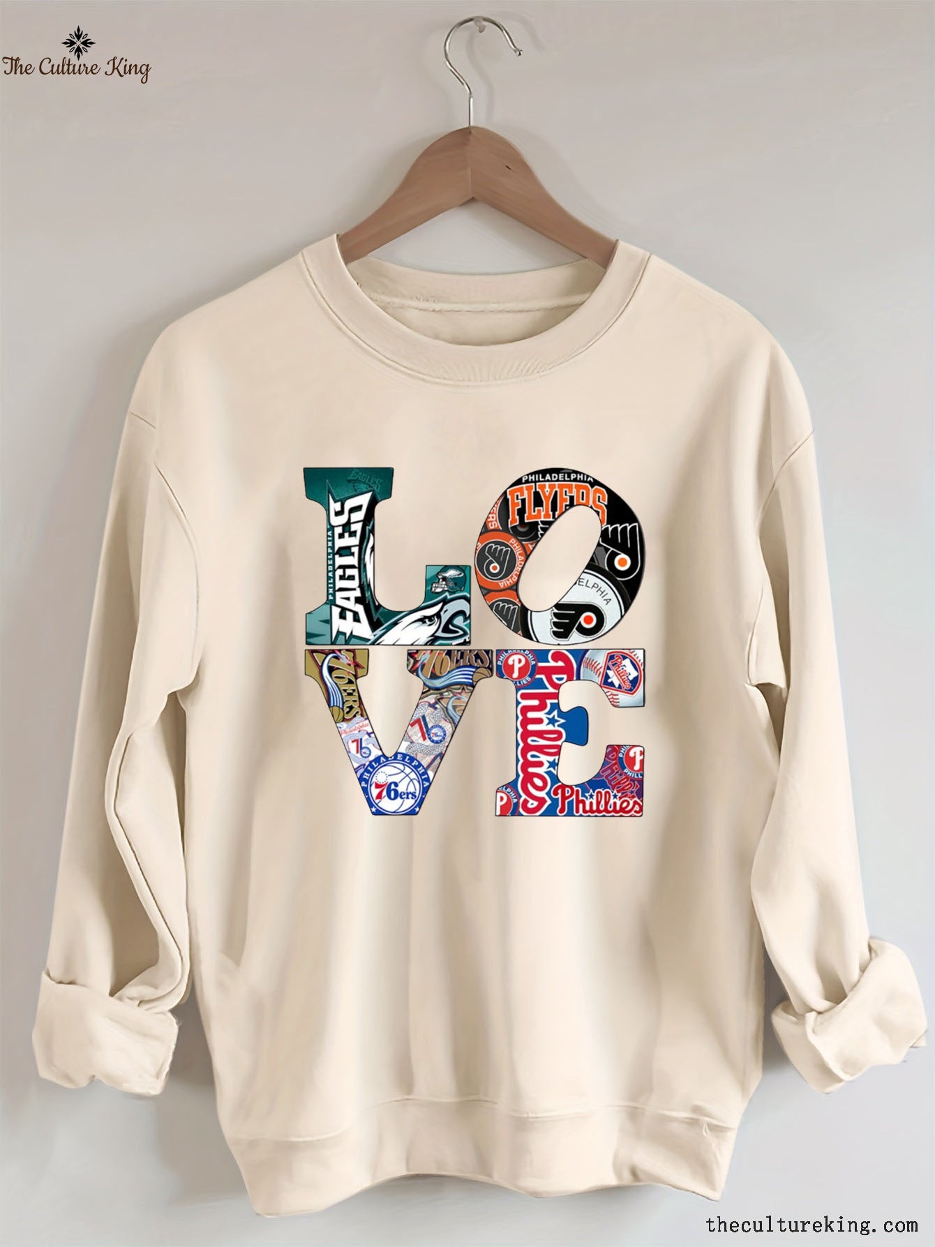 Philadelphia Sports Love teams,Football Sweatshirt