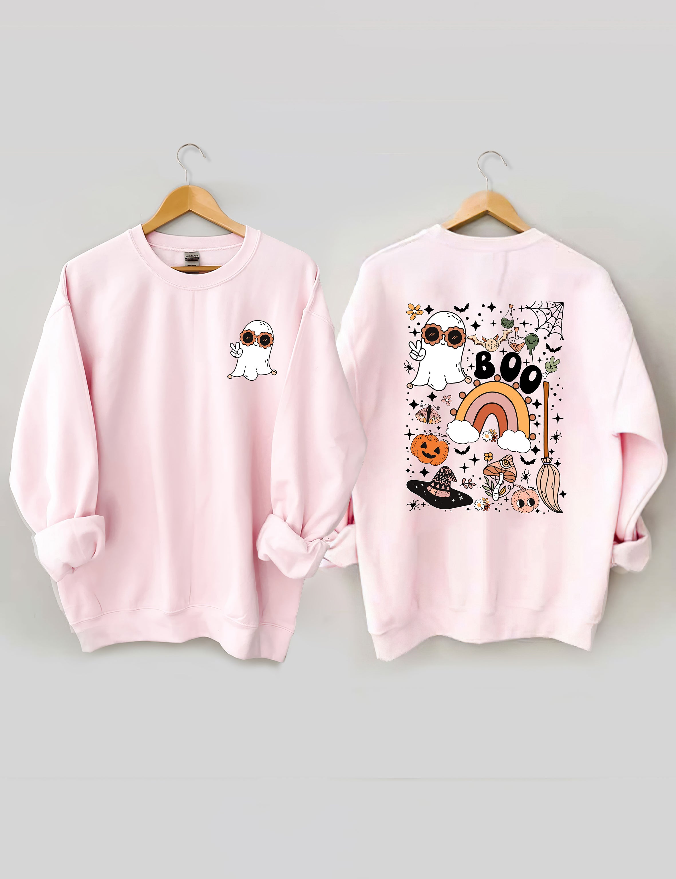 Cute Ghost Halloween Sweatshirt