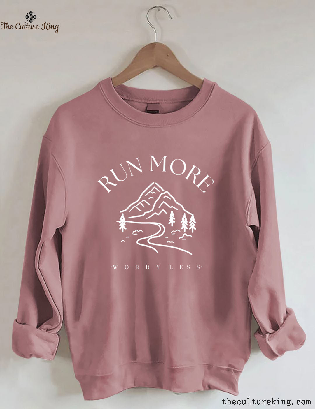 Run More Worry Less Sweatshirt