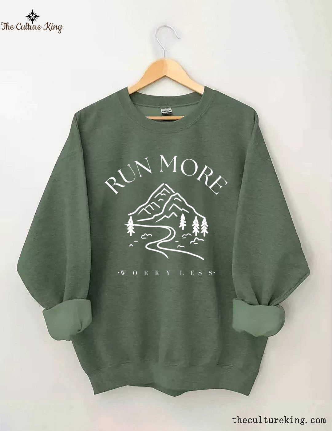 Run More Worry Less Sweatshirt