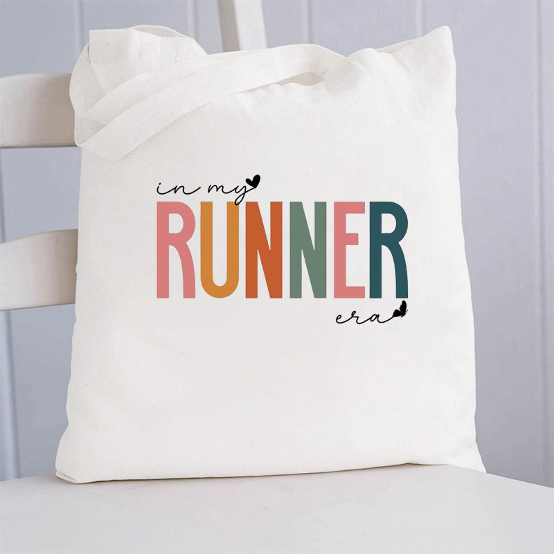 In My Runner Era Tote Bag