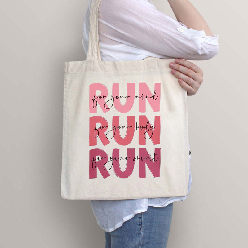 For Runner Running Tote Bag