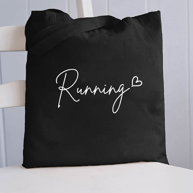 Minimalist Running Tote Bag