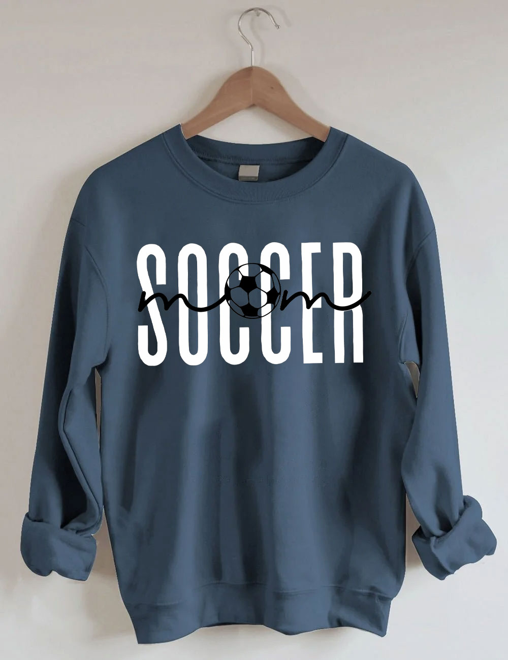 Soccer Mom Custom Number Sweatshirt