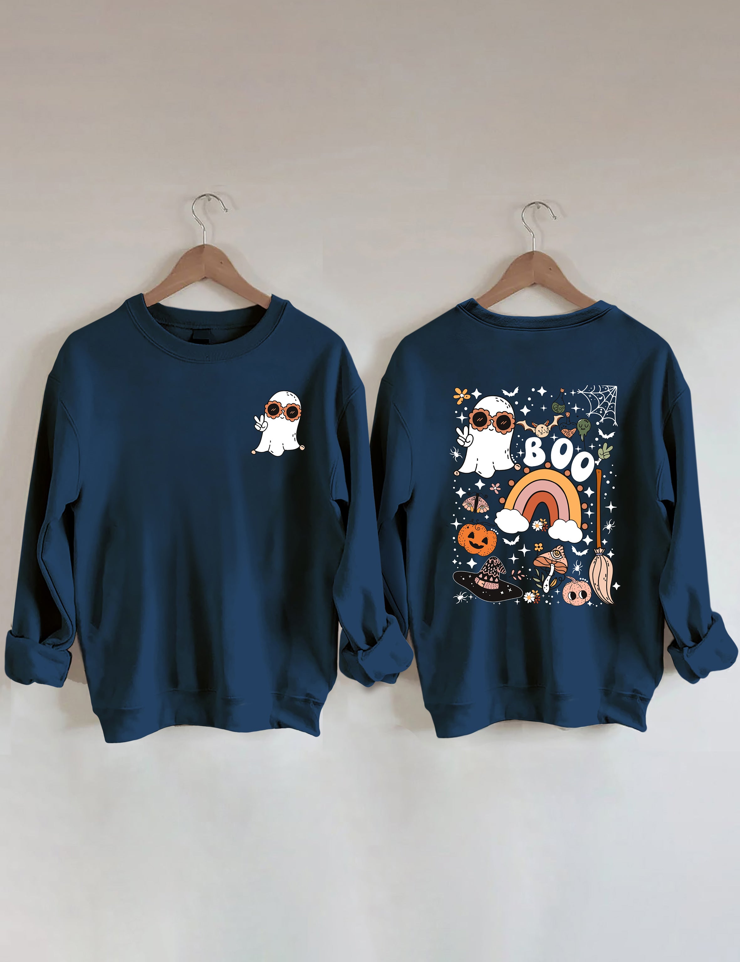 Cute Ghost Halloween Sweatshirt