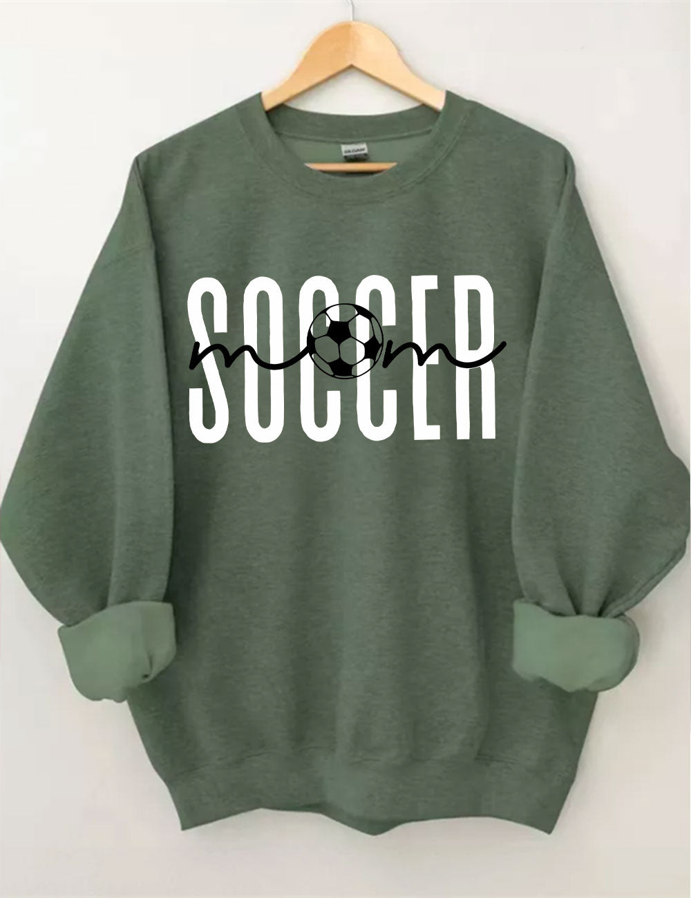 Soccer Mom Custom Number Sweatshirt