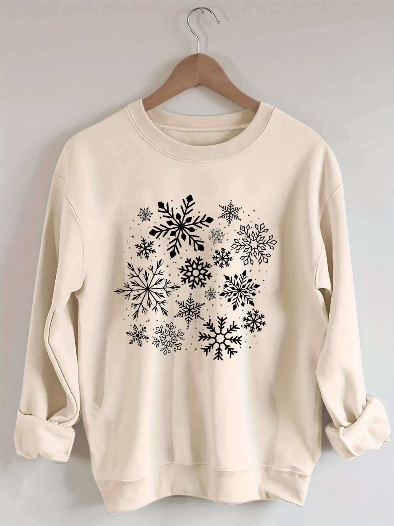 Snowflake Winter Sweatshirt