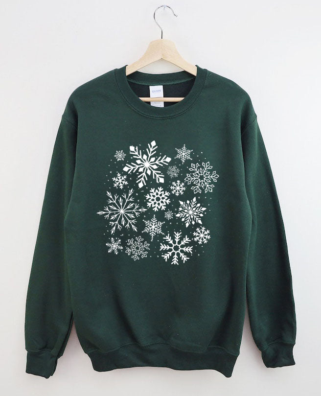 Snowflake Winter Sweatshirt