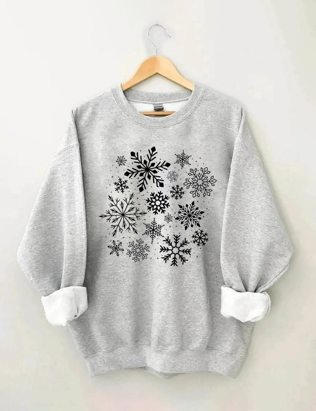 Snowflake Winter Sweatshirt