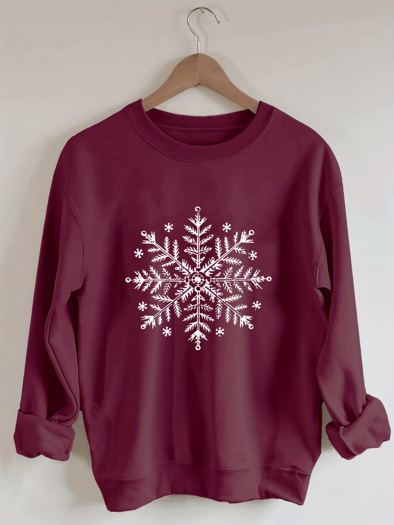 Snowflake Winter Sweatshirt