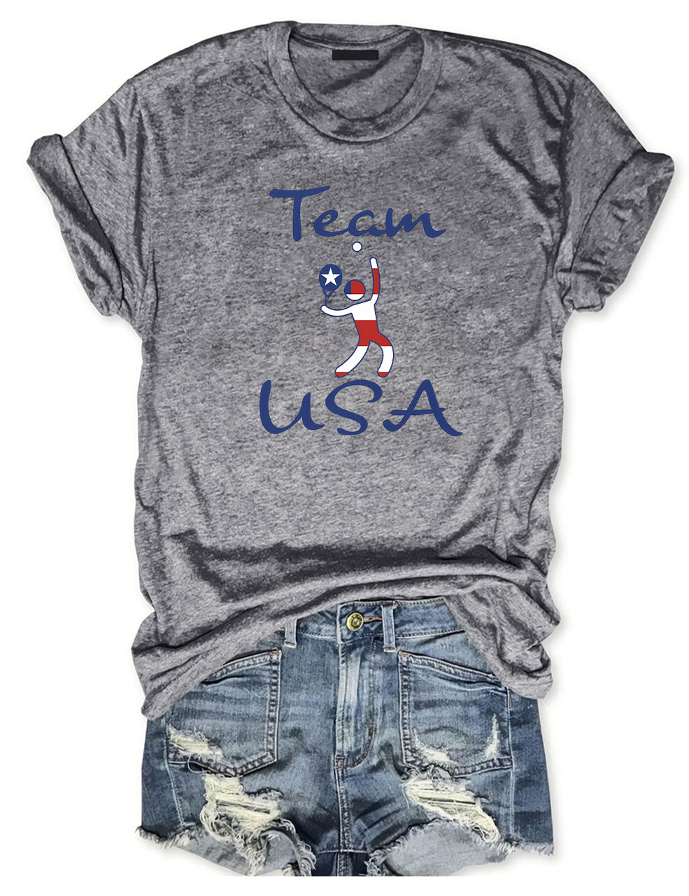 Tennis Team US T-shirt