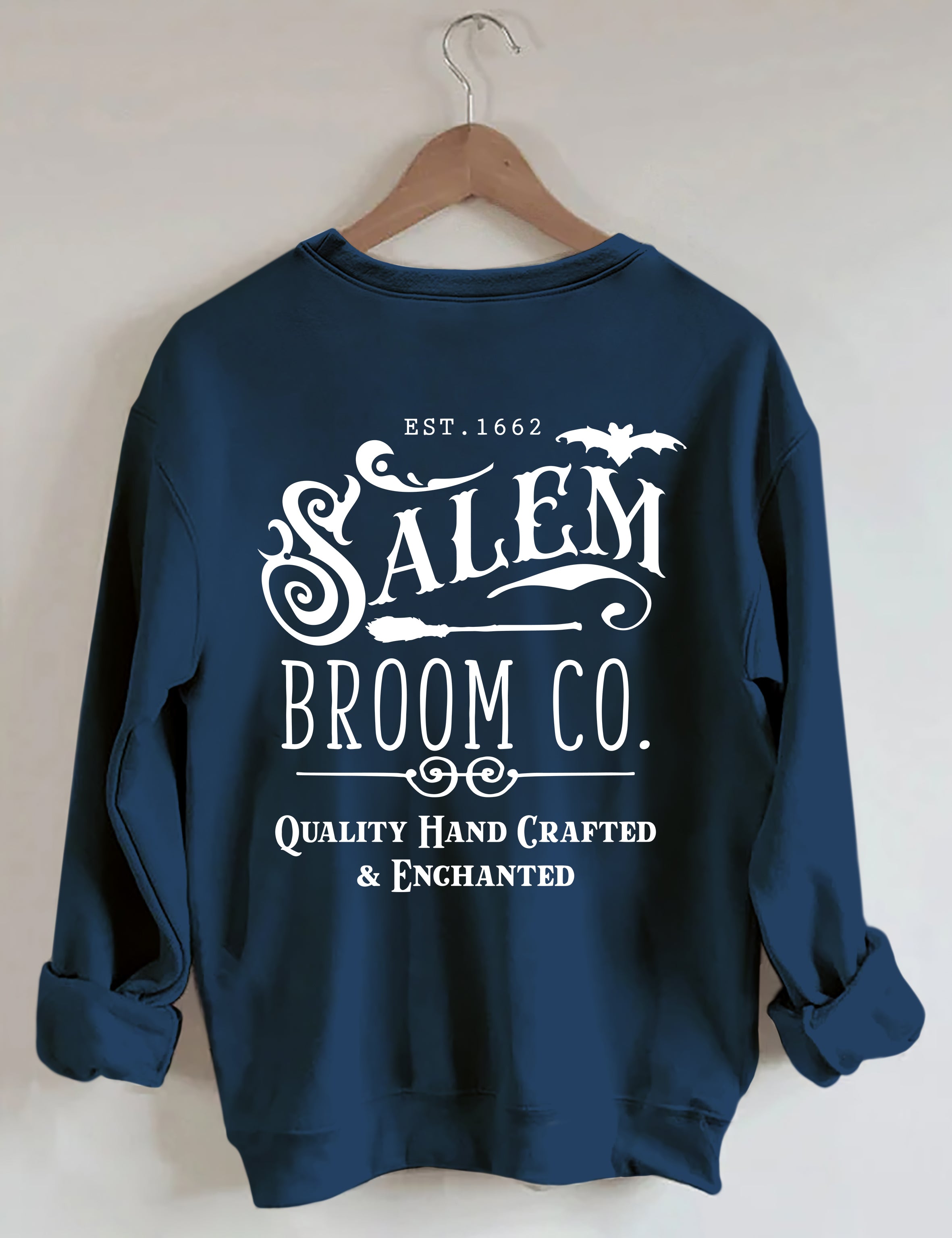 Salem Broom Co Halloween Sweatshirt