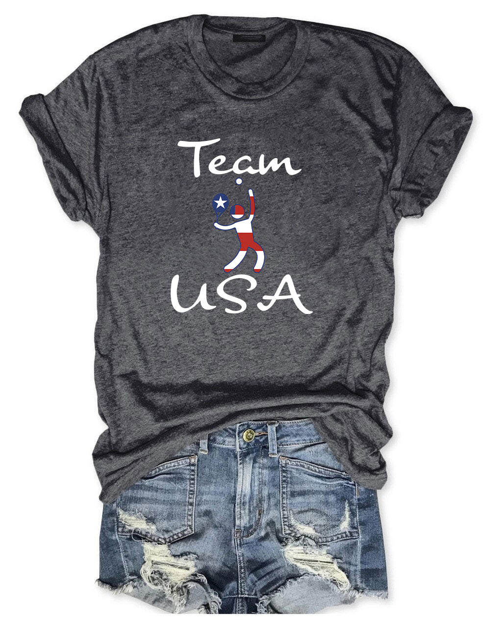 Tennis Team US T-shirt