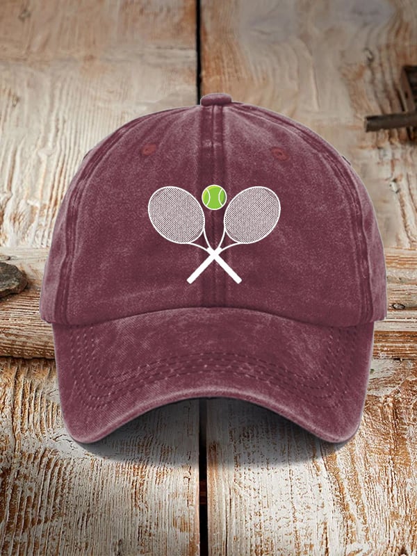 Women's Tennis Lover Printed Unisex Hat