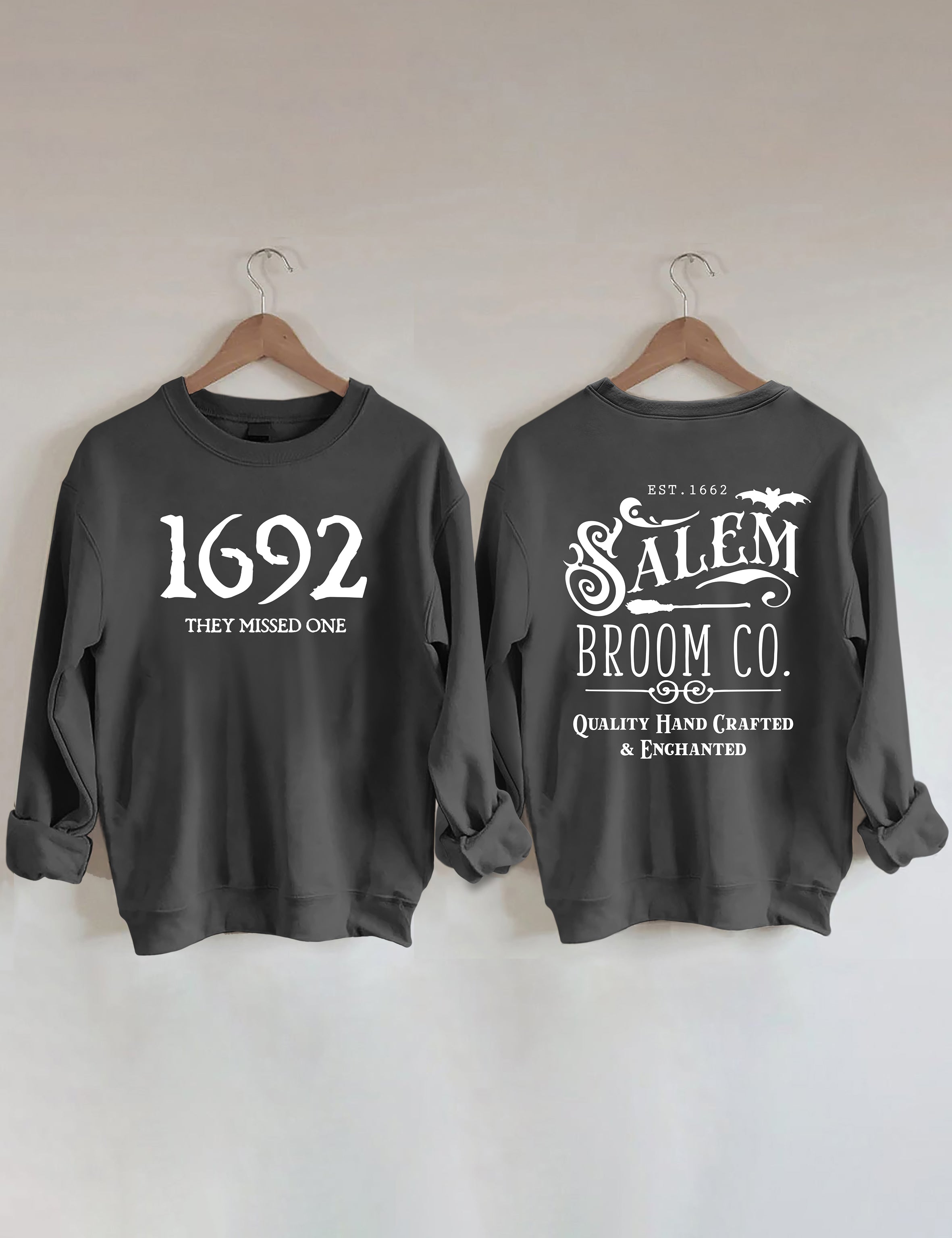 Salem Broom Co Halloween Sweatshirt