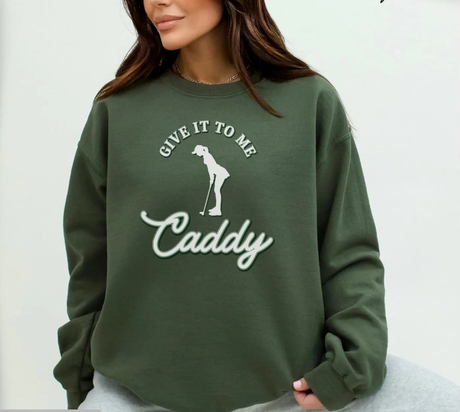 Give It To Me, Custom Name Golf Sweatshirt