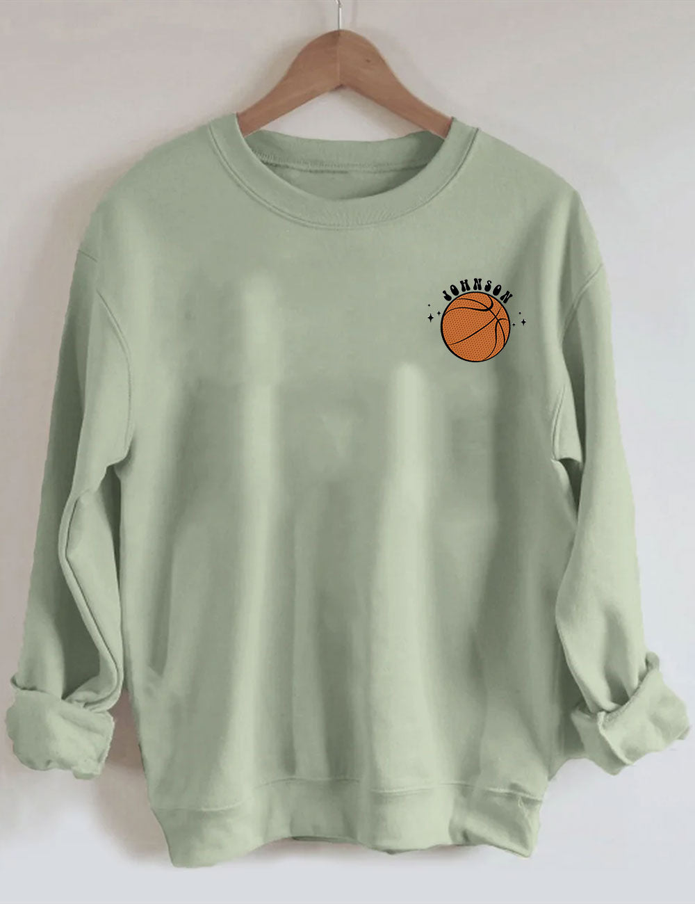 In My Basketball Mom Era Custom Basketball Mama Sweatshirt