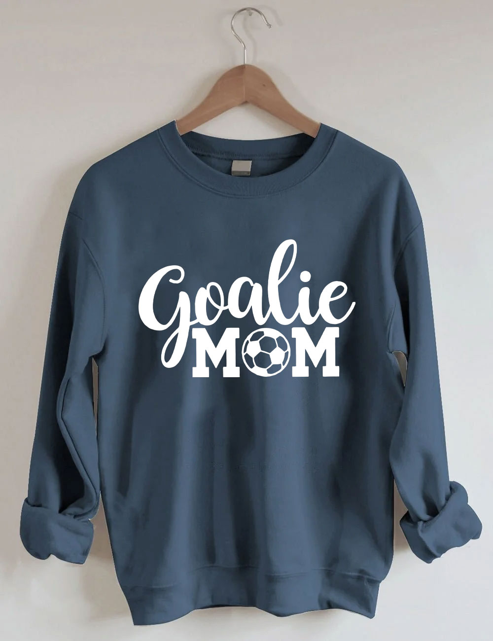 Custom Number Soccer Goalie Mom Sweatshirt