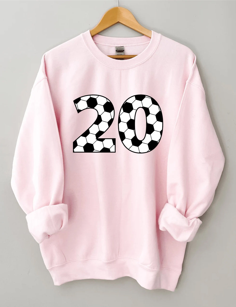 Custom Number Soccer Sweatshirt