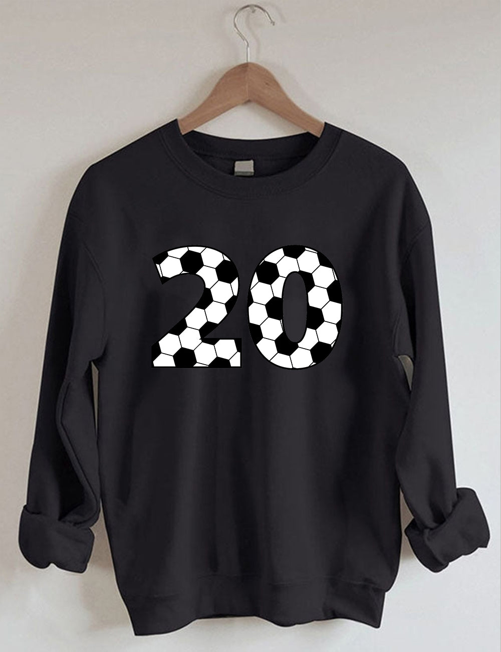 Custom Number Soccer Sweatshirt