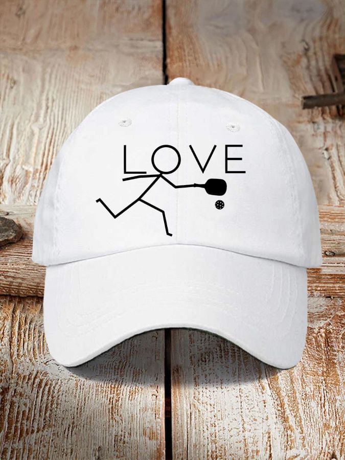 Love Pickleball Vintage Hat