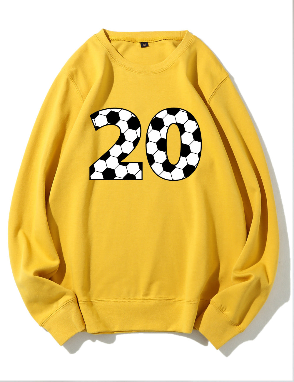 Custom Number Soccer Sweatshirt