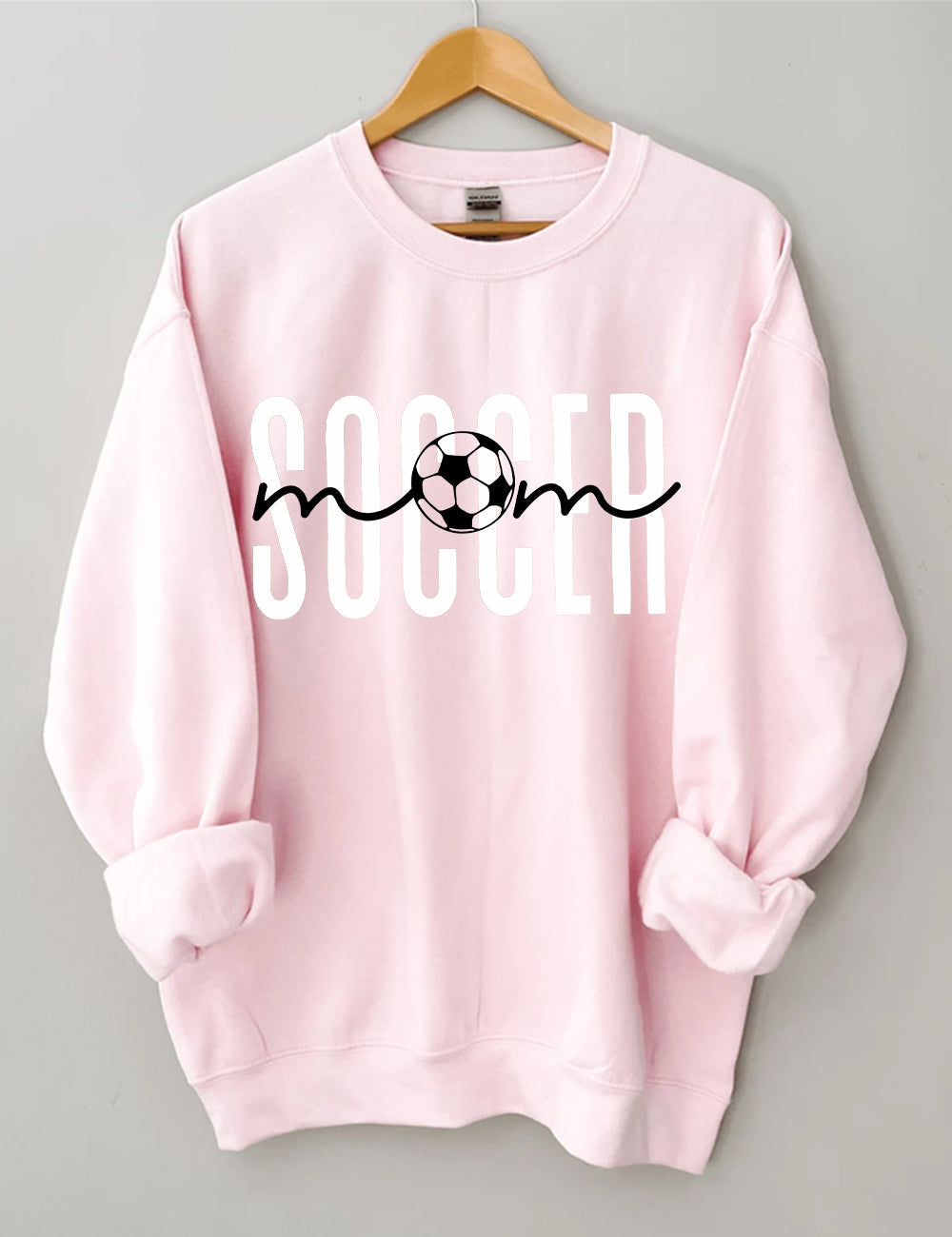 Soccer Mom Custom Number Sweatshirt