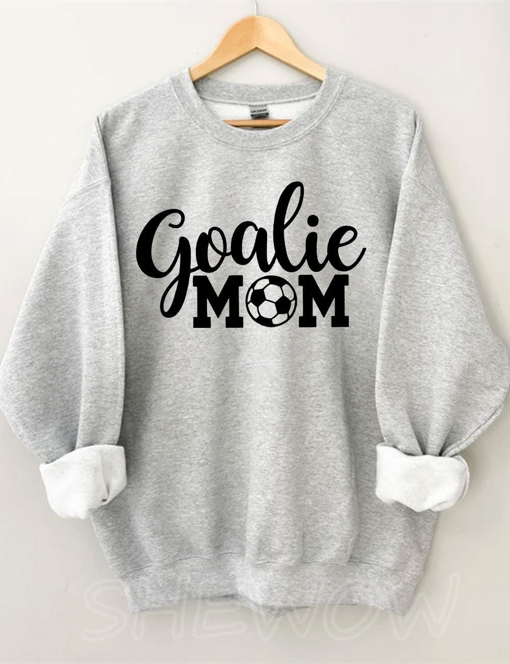 Custom Number Soccer Goalie Mom Sweatshirt