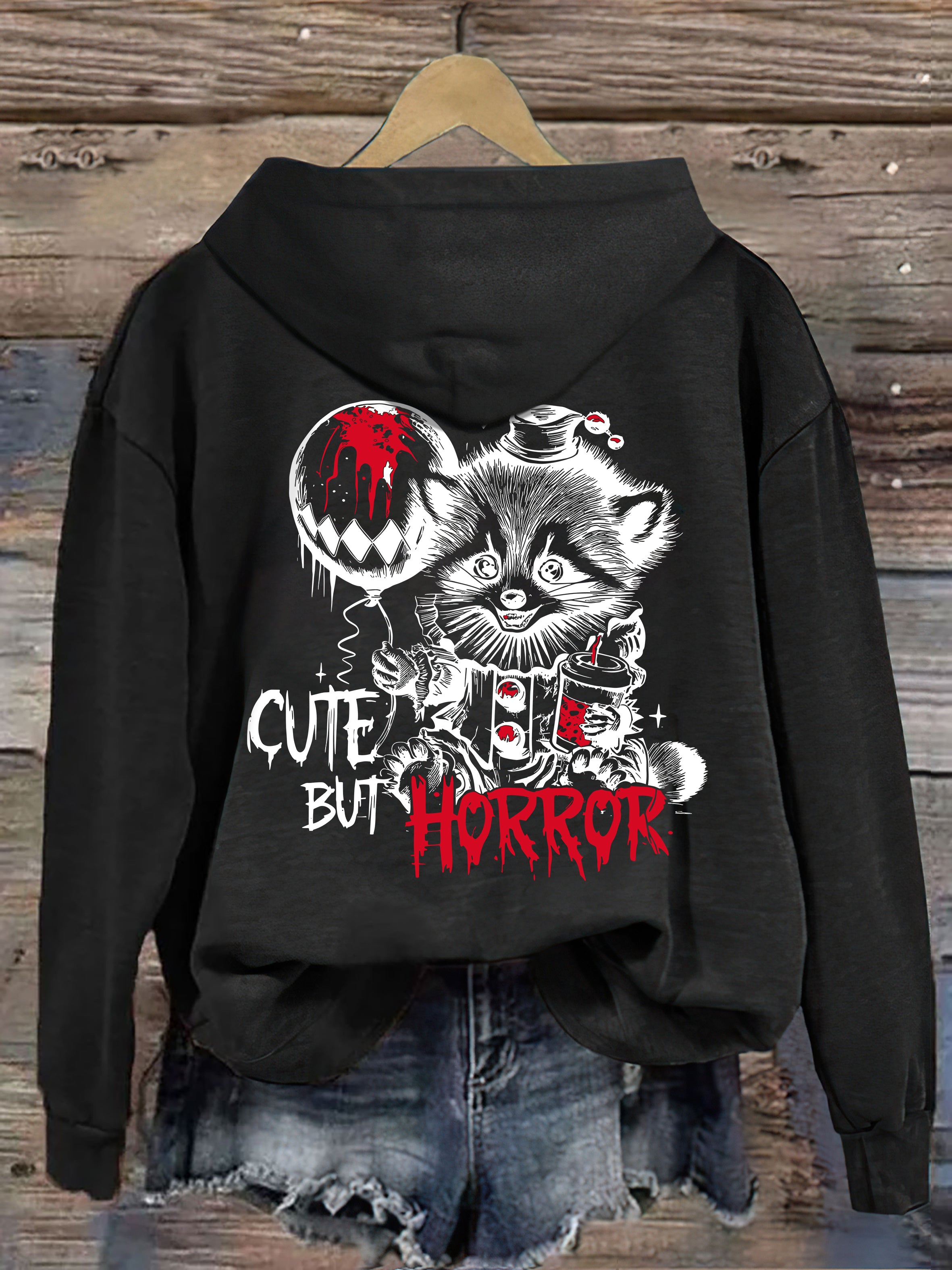 Cute But Horror Halloween Hoodie