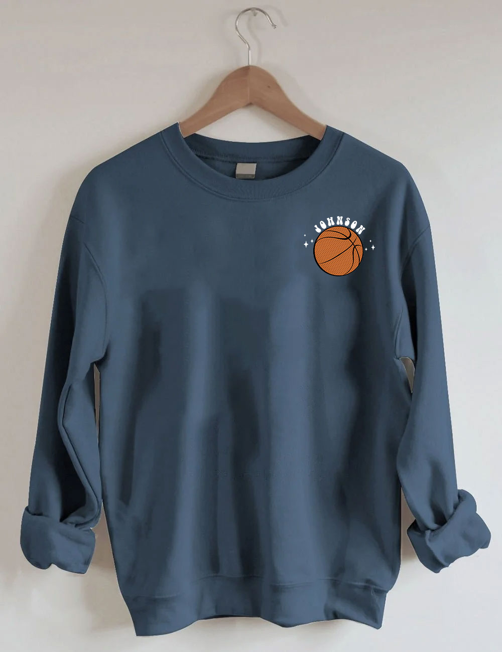 In My Basketball Mom Era Custom Basketball Mama Sweatshirt