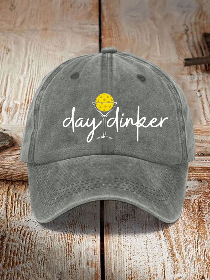 day dinker print hat