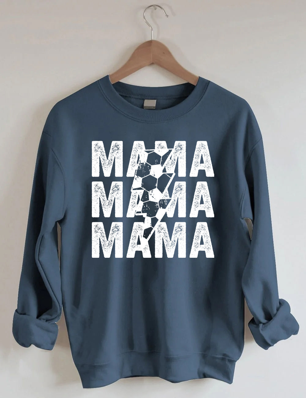 Soccer Mom Custom Number Sweatshirt