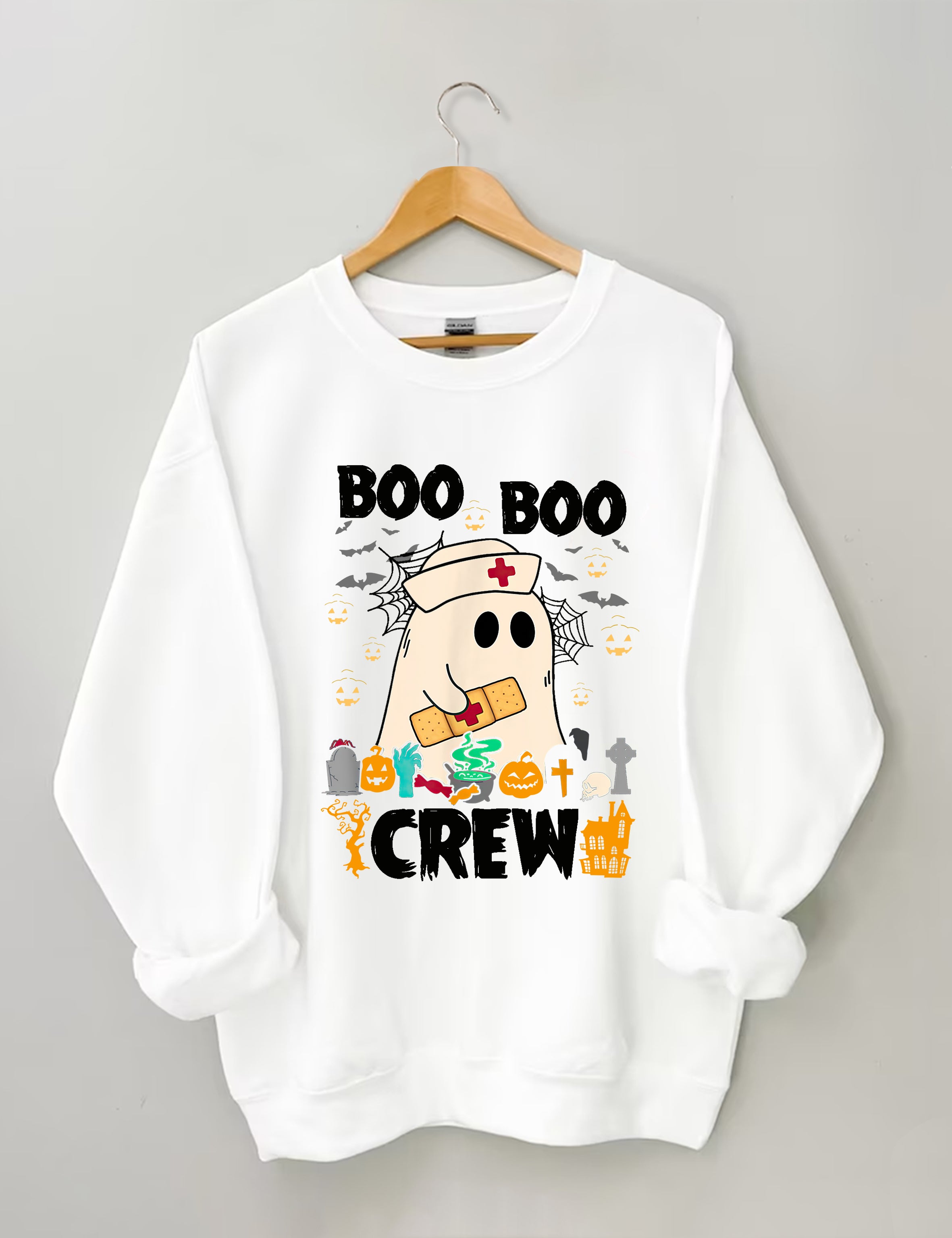 Boo Crew Sweatshirt