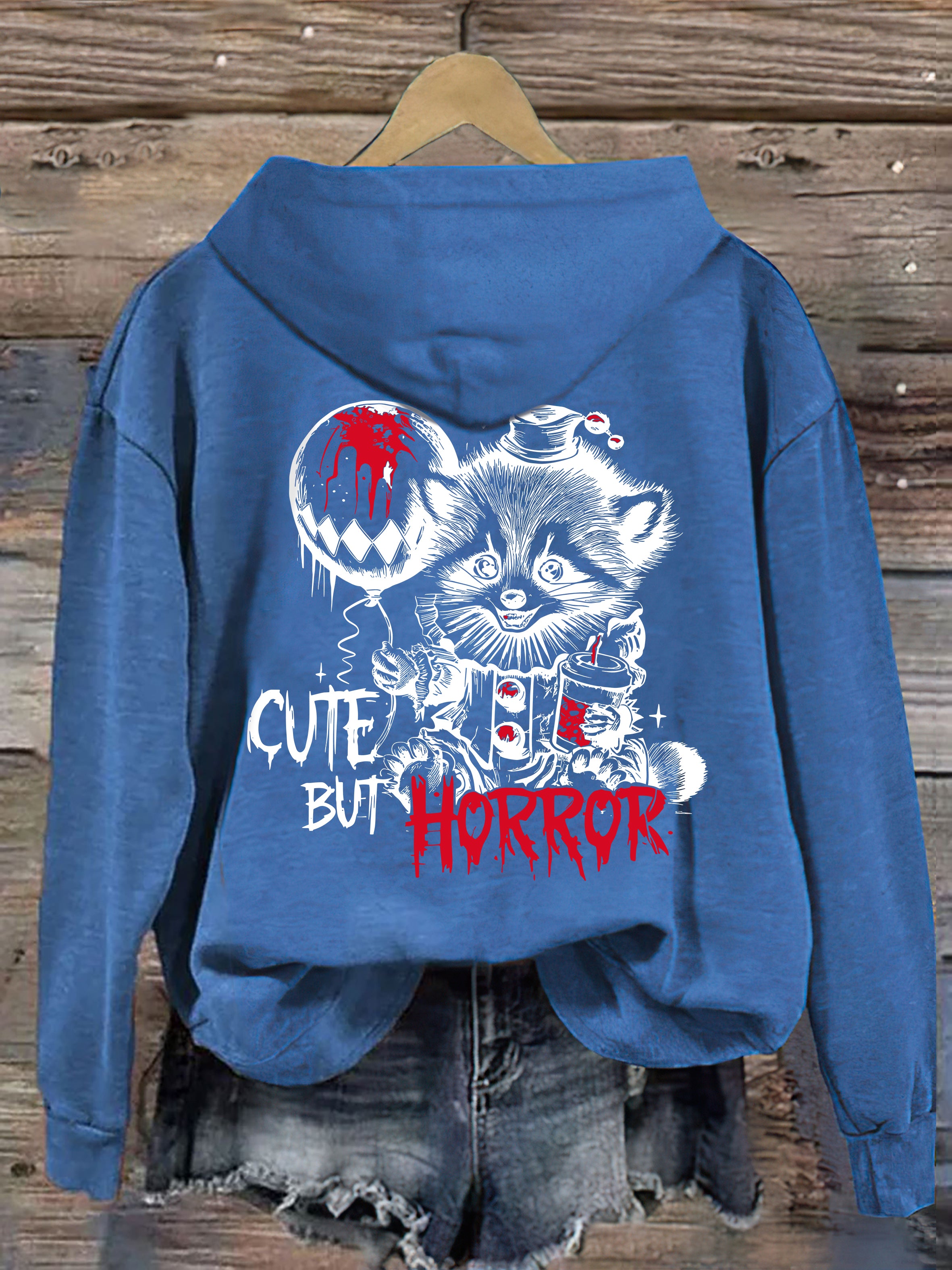 Cute But Horror Halloween Hoodie