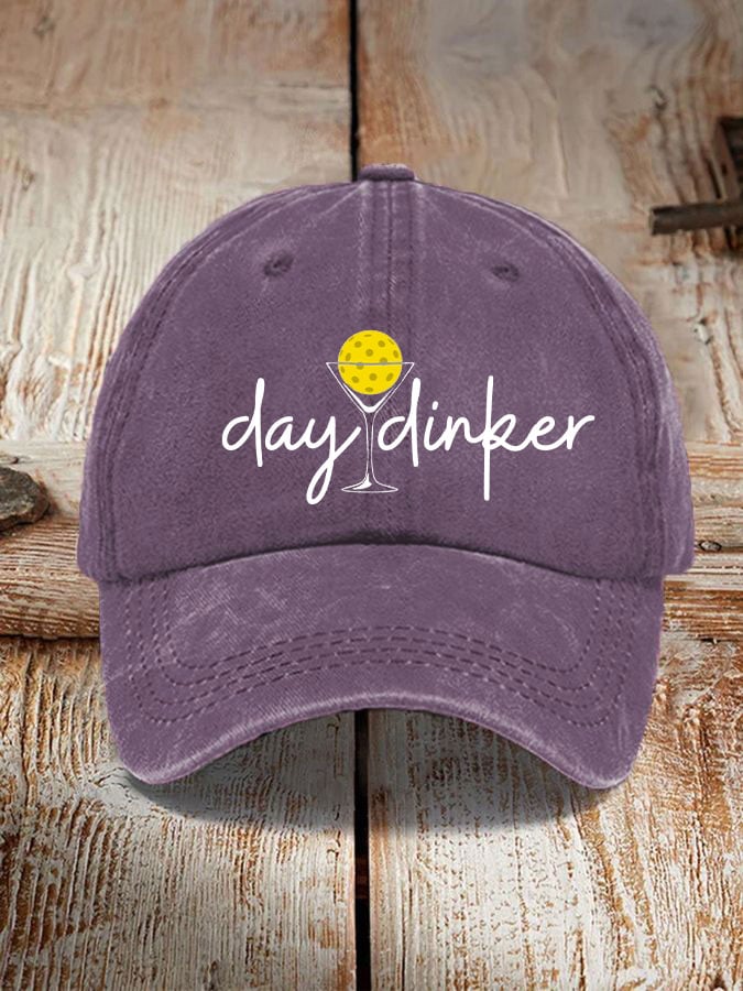 day dinker print hat