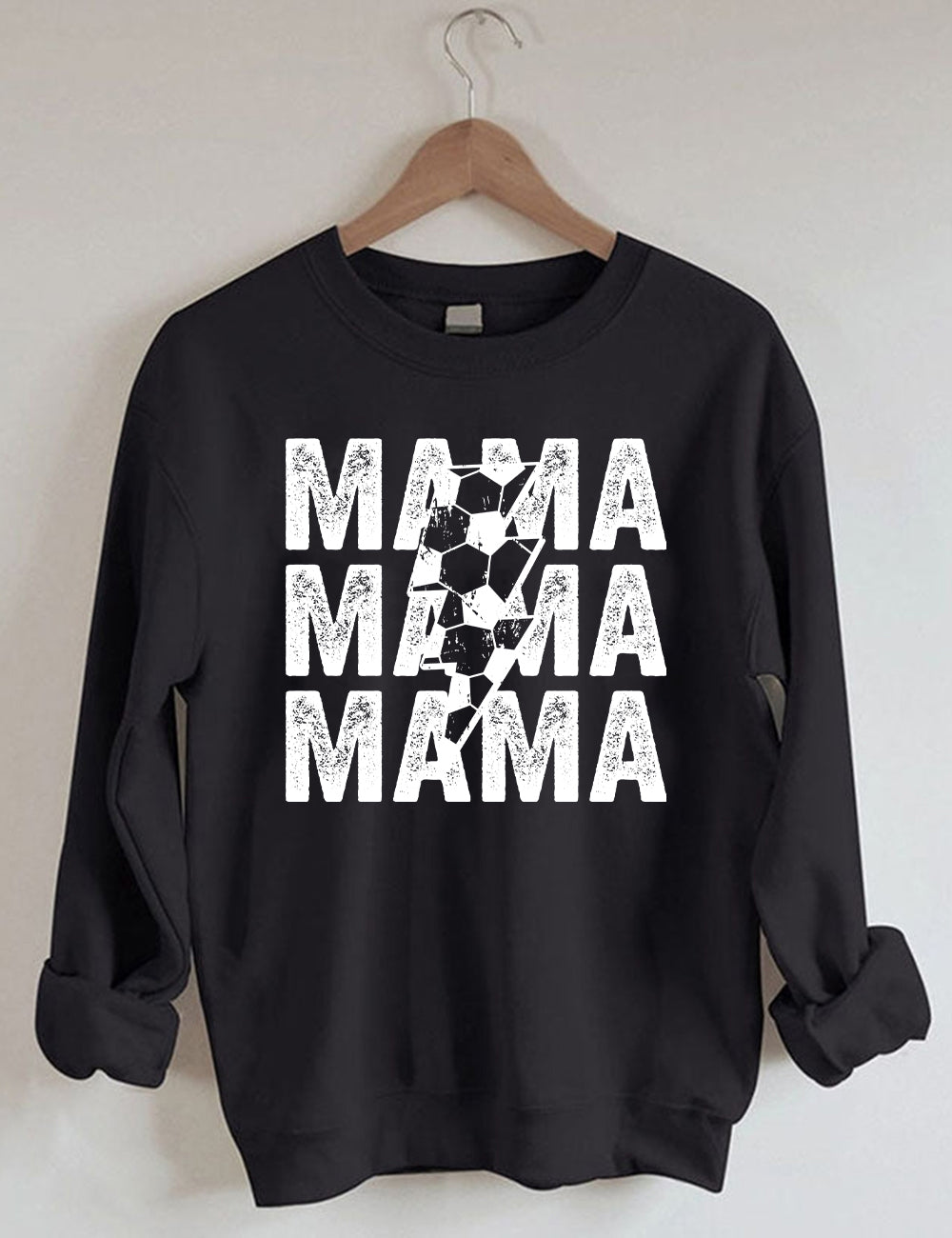 Soccer Mom Custom Number Sweatshirt