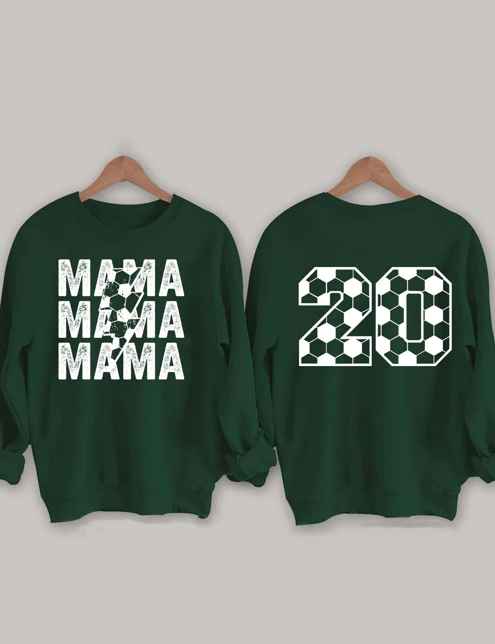 Soccer Mom Custom Number Sweatshirt