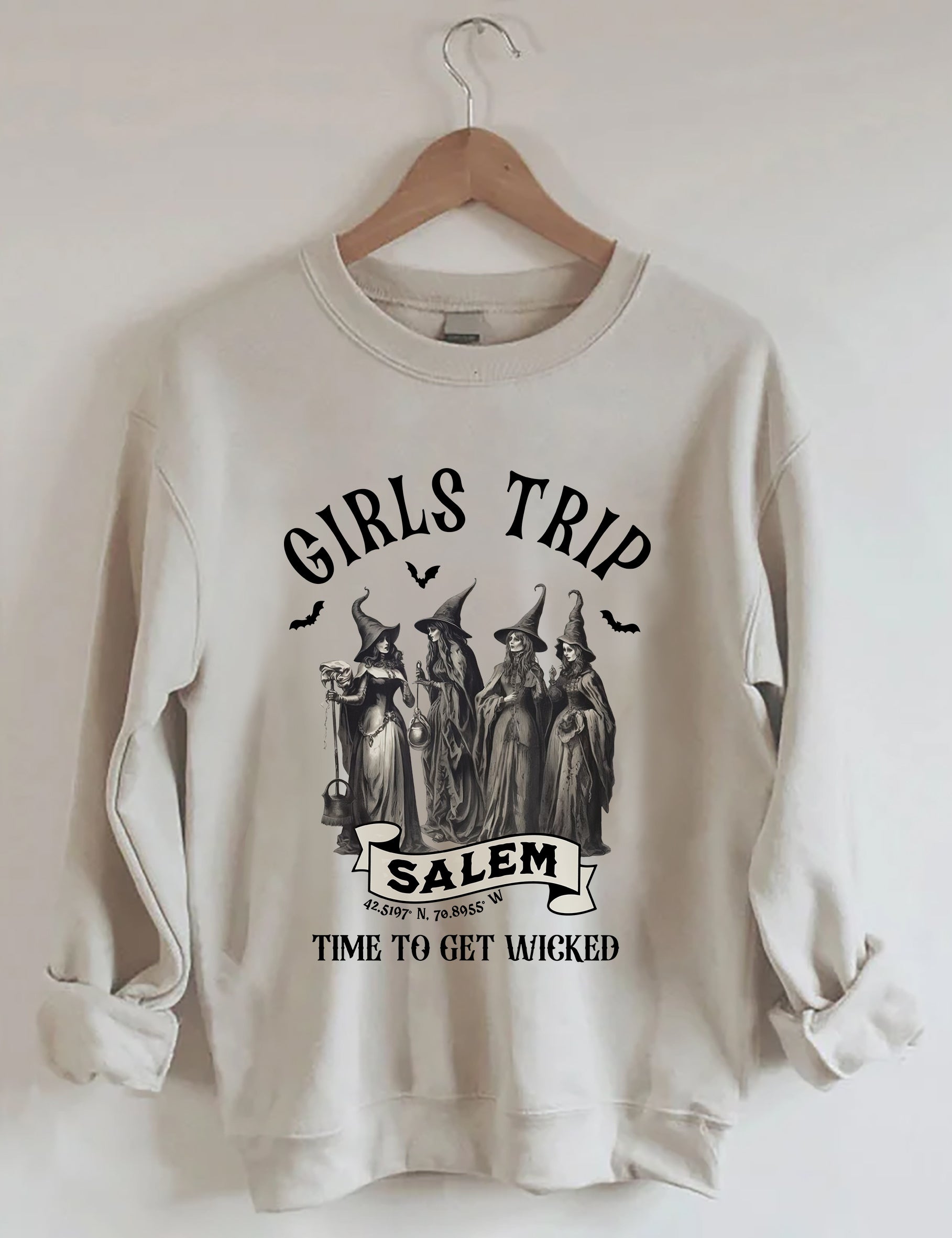 Girls Trip Salem Massachusetts Sweatshirt