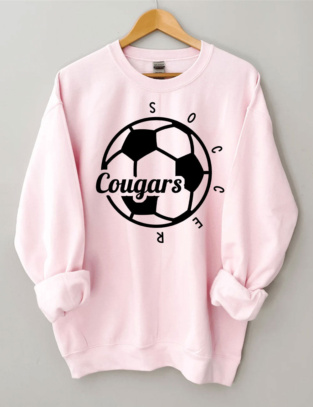 Custom  Name Soccer Sweatshirt